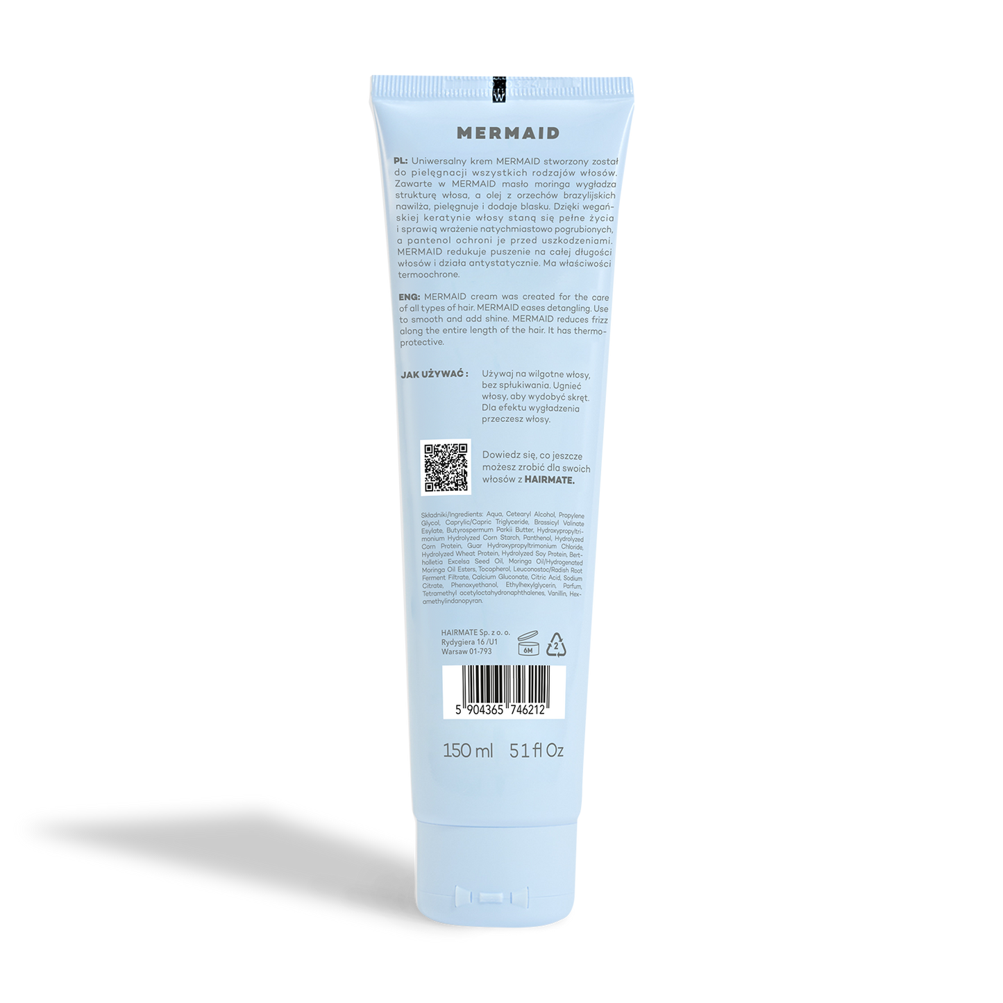 Mermaid Krem do włosów 150ml