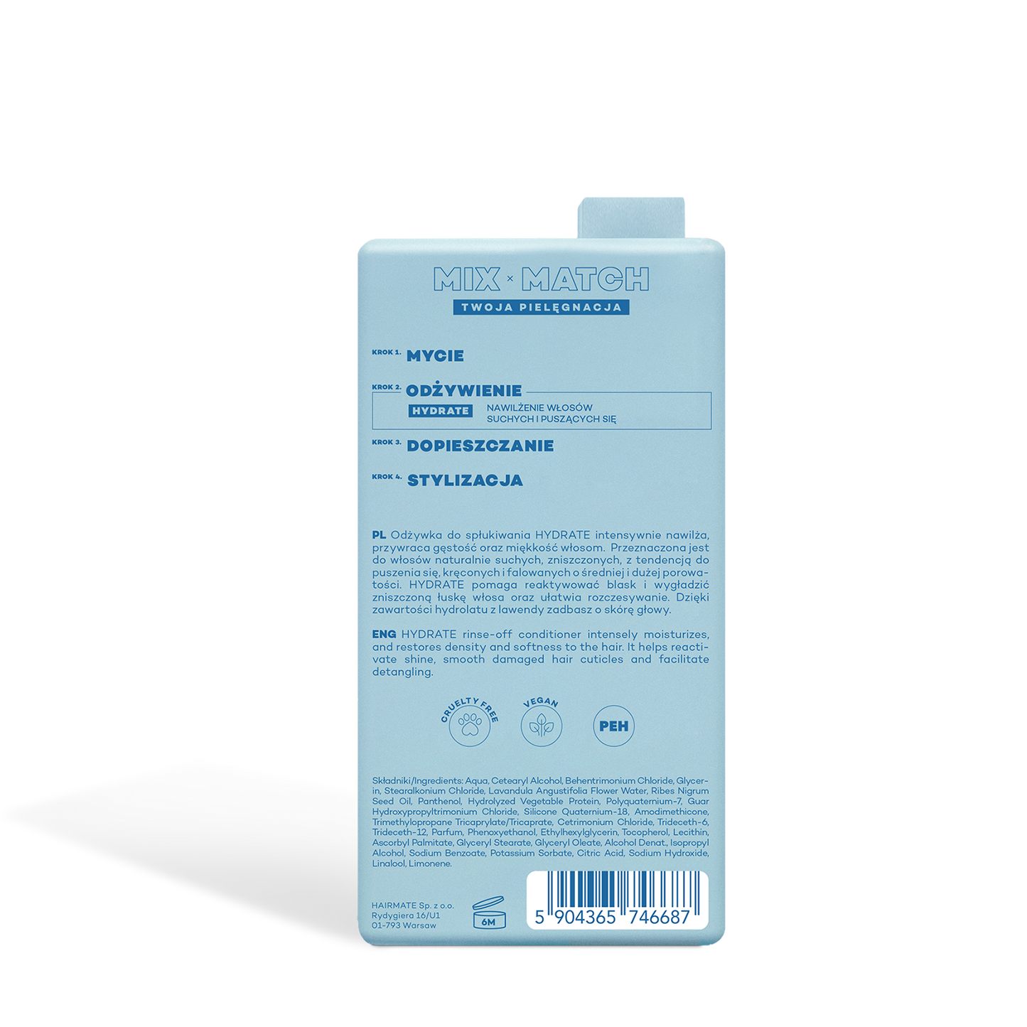 Hydrate odzywka do włosów 250 ml