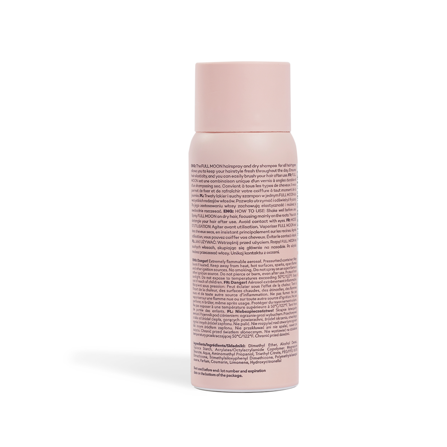 Full Moon MINI lakier z suchym szamponem, 75ml