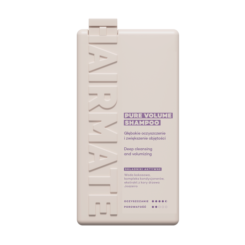 Pure volume shampoo Oczyszczający szampon do włosów dodający objętość, 250 ml