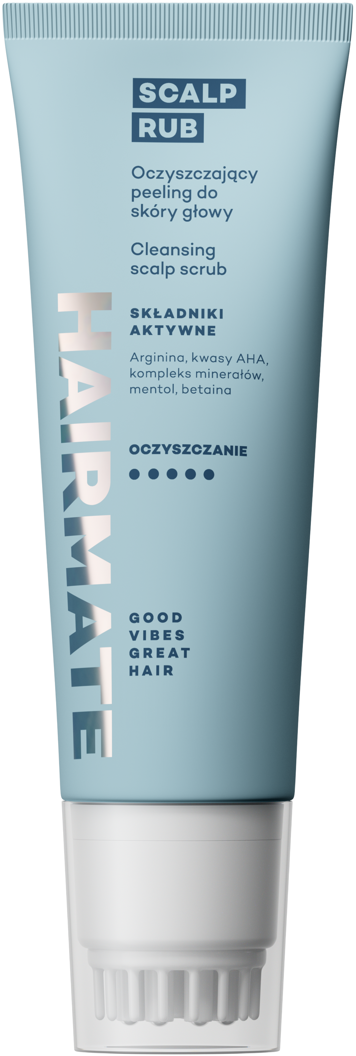 Scalp rub oczyszczający peeling kwasowy do skóry głowy, 100 ml