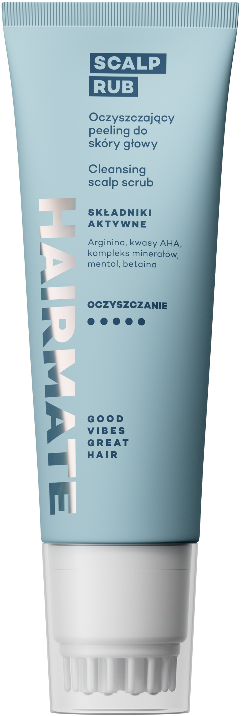 Scalp rub oczyszczający peeling kwasowy do skóry głowy, 100 ml